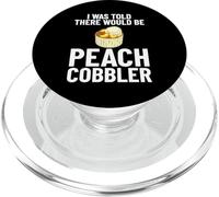 Peach Cobbler Recipe Fresh Vegan Cake PopSockets PopGrip for MagSafe