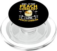 Peach Cobbler Recipes Cake Mix Cheesecake Vegan Pie PopSockets PopGrip for MagSafe