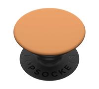 Peach Color - Soft Pastel Orange - Modern Pastel Colour PopSockets Adhesive PopGrip