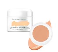 Peach Concealer Cream, Full Coverage Matte Pot, Warm Peach-Beige, 1 Jar | Creamy, Non-Greasy Formula, White Compact With Removable Lid, For Under Eyes And Blemishes, Daily Makeup And Travel Touch-Ups