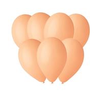 Peach Coral Biobased Natural Rubber Latex Balloons 23cm / 9 in - Pack of 20