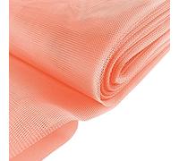 Peach Dress Net Fabric Tulle Mesh Dancewear Stiff Bridal Dress Gown Tutu Under Skirts Decoration Nylon Material l 60" - 150cm Wide | Sold by The Metre