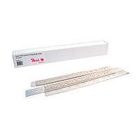 Peach Filing Strips for Wire Binding Combs A4-31 Punched Holes 3:1 Division Pack of 100 Transparent PB500-01