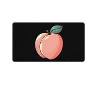 Peach Fruit Fashion Mouse Pad Large Desk Mat Extended Mousepad for Office Home Gaming
