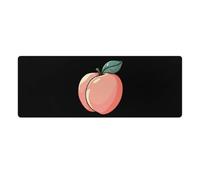Peach Fruit Fashion Mouse Pad Large Desk Mat Extended Mousepad for Office Home Gaming