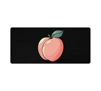 Peach Fruit Fashion Mouse Pad Large Desk Mat Extended Mousepad for Office Home Gaming