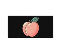 Peach Fruit Fashion Mouse Pad Large Desk Mat Extended Mousepad for Office Home Gaming
