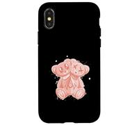 Peach I'm My Own Evil Twin Peach Graphic Case for iPhone X/XS
