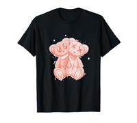 Peach I'm My Own Evil Twin Peach Graphic T-Shirt