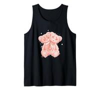 Peach I'm My Own Evil Twin Peach Graphic Tank Top