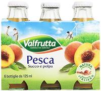 Peach juice Valfrutta 6 x 125 ml