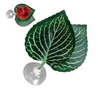 Peach Leaf Bed, Hammock Leaves Aquarium | Leaves Aquarium Pad | Breeding Hammock Breeding Improves Betta's Health by Simulating Natural Habitat