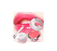 Peach Lip Sleeping Mask, 2Pcs Overnight Hydrating Lip Balm Treatment, Gently Exfoliates & Nourishes Dry, Chapped & Cracked Lips, Long Lasting Moisture, Soften, Smooth & Reduce Lip Lines
