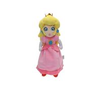 (Peach) Mario Super Rosalina Peach Daisy Plush Toy Stuffed Doll Home Gift Decoration Fan