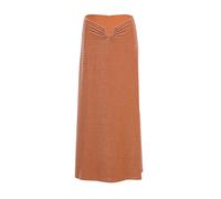 Peach Maxi Skirt - female - Johanna Ortiz - Maxi Skirts - Orange - M - Skirts M