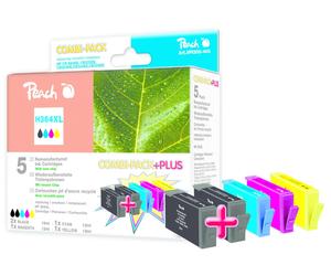Peach Multi Pack with chip compatible with HP No. 364XL