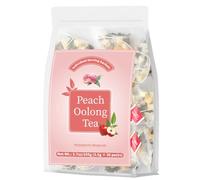 Peach Oolong tea - Traditional Chinese Herbal Tea with 3 Precious Ingredients. (3.7oz/105g(3.5g x30 packs)