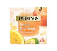 Twinings Peach & Orange Tea Bags, 20 Count (Pack of 1)