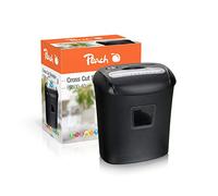 Peach Particle Cut Shredder, 10 Sheets, 21 litres, 5 x 16 mm Particle (P-4), DSGVO Compliant, PS500-40A