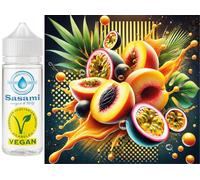 Peach Passion Fruit Flavor Concentrate - Vegan - Sasami - 100ml