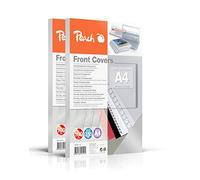 Peach PB100-19A Cover Sheets DIN A4 0.15 mm Pack of 200 Transparent