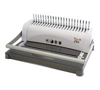 Peach PB200-30 Plastic Binding Device | Star Binder Pro - DIN A4 | Price/Performance Winner | Binds 350 Sheets | Max. 38 mm Binding Spine, 12 Sheets Punching Capacity, incl. 15-Piece Starter Set