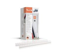 Peach PB416-01 16 mm A4 Binding Combs - White