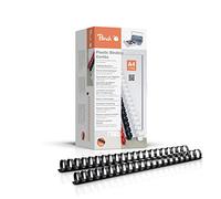Peach PB425-02 Plastic Binding Combs A4 25 mm 240 Sheets Pack of 50 Black
