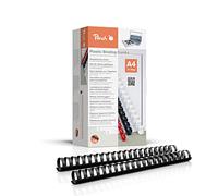 Peach PB432-02 Plastic Binding Combs A4 32 mm 310 Sheets Pack of 50 Black