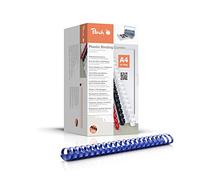 Peach PB444-04 Plastic Binding Combs A4 44 mm 440 Sheets Pack of 50 Blue