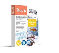 Peach PP525-08 Laminating Pouches Business Card 60 x 90 mm 125 microns Pack of 1