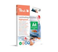 Peach PP580-22 high-Speed Laminating Pouches, DIN A4, 2 x 80 Micron, 100 Laminat