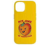 Peach Pun Perfection Funny Fruit Lover Humor Case for iPhone 14