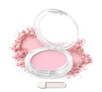 Peach Red Blush Powder Blusher for Cheeks with Cream TextureSheer Natural Finish Creates Natural Radiant Glow Soft Buildable Makeup for Daily Face Color Cosmetics (Peach Red)
