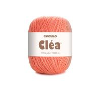Peach Salmon Size 10 Crochet Cotton Thread Yarn Knitting. 100% Mercerized by Clea 1000