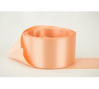 Peach Satin Ribbon - 50mm Wide - 3 Meters - Many Colours - BUY 3 & Get 1 Free