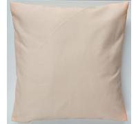 Peach Size 18x18 Inches Plain Poly Cotton Cushion Cover Solid Blank Square Cushion Covers Decorative Cushion Case Throw Pillow cases for Bedroom Living Room Sofa Bed Car Seat Floor