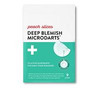 Peach Slices - Deep Blemish Microdarts (9 ct) - Early Stage Pimple Patches for Face - Salicylic Acid, Niacinamide, Hyaluronic Acid, Tea Tree Oil & Cica - Vegan, Cruelty Free, Korean Skin Care & Beauty