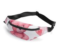 Peach Style Bear Fanny Pack Fanny Packs for Women Men Waist Bag Mens Fanny Pack Womens Fanny Pack Fanny Pack Men Running Fanny Pack Small Fanny Packs for Women, style, 36*15cm