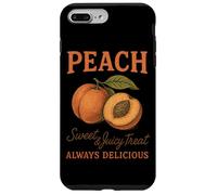 Peach Sweet Juicy Treat Always Delicious Graphic Case for iPhone 7 Plus/8 Plus