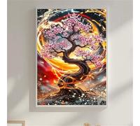 Peach Tree 4000 Piece Jigsaw Puzzles for Adults, Colourful, Challenging & Brainteasing Adult puzzles 4000 Pieces Fantasy, Fun jigsaws for The Whole Family 56x34 inch