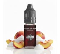 Peaches and Cream Food Flavouring Drops 10ml - Premium Fruit Extract for Professional Baking & Luxury Creamy Beverages - High Strength Food Grade Concentrate by GALAXY FOOD FLAVOURS