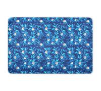 Peaches Blue Extra Large Resuable Changing Pad Covers Highly Absorbent Underpads Wetting Cover Portable Travel Mattress for Kids Bedwetting 52" L x 34" W