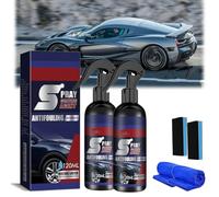 Peachloft Car Spray, Quick Effect Coating Agent for Car, German Coating Spray, Multi-functional Coating Renewal Agent, Fast-Acting Coating Spray, Waterless Wash, Nano Technology (2 Set)