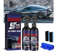 Peachloft Car Spray, Quick Effect Coating Agent for Cars, German Car Coating Spray, Multi-functional Coatings Renewal Agent, Fast-Acting Coating Sprays, Waterless Wash, Nano Technology (2)