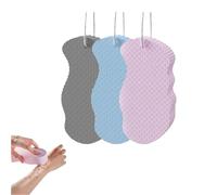 Peachloft/Flair Aura Exfoliating Sponge, Magic xfoliating Bath ponge, Super Soft xfoliating Bath Sponge, Dead Skin Remover for Body, Skin Friendly and Reusable for Adults Children (3pcs-A)