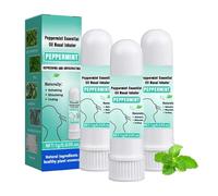 Peachloft Nasal Inhaler, Body Care Nasal Inhaler, Peachloft Inhaler, Portable Nasal Stick, Gentle And Clean Nose And Enjoy The Fresh Air, Cool Refreshing Sensation, 1.8 Ml/Bottle (3pcs)