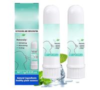 Peachloft Nasal Inhaler, Natural Refreshing Nasal Inhaler Stick, Enjoy Fresh Air, Cleanse Body & Enhances Immunity, All-Natural Ingredients,Herbal Essence Mild Extract (2)