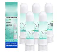 Peachloft Nasal Inhaler, Natural Refreshing Nasal Inhaler Stick, Enjoy Fresh Air, Cleanse Body & Enhances Immunity, All-Natural Ingredients,Herbal Essence Mild Extract (5)