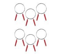 Peachtree Woodworking 2-1/2 Inch EZ-Release Hose Clamps for Dust Collection, Quick Release Dust Hose Clamps for Woodworkers, 6PK